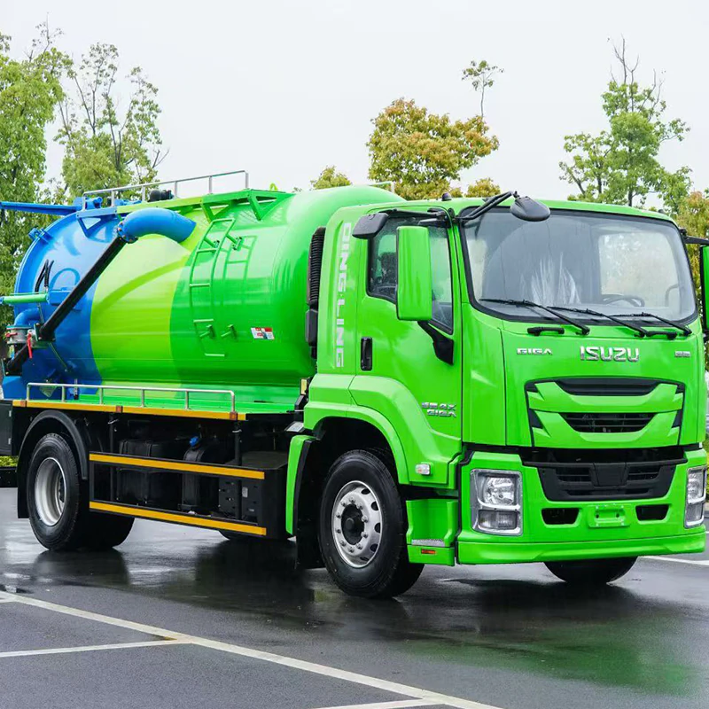 Isuzu 10m³ Sewer Cleaning and Suction Truck - image 1#!trpst#/trp-get