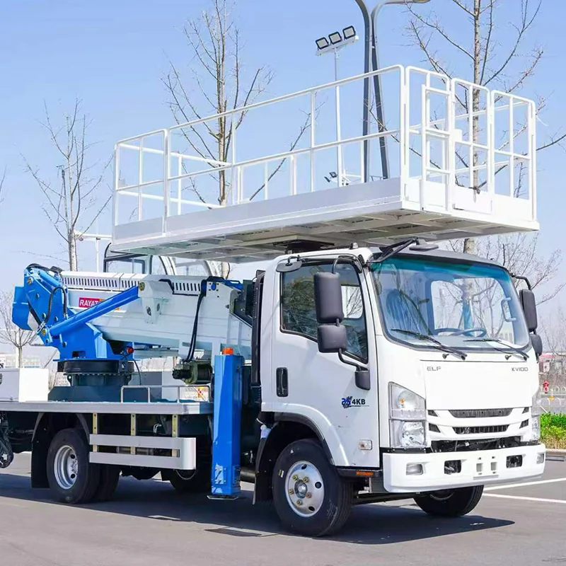 Isuzu 23-meter aerial work platform truck