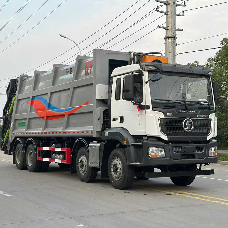 Shaanxi Automobile 40 cubic meter compressed garbage truck